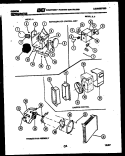 REFRIGERATOR CONTROL ASSEMBLY, DAMP Diagram and Parts List for RS22F7WU1B  Gibson Refrigerator