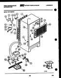 SYSTEM AND AUTOMATIC DEFROST PARTS Diagram and Parts List for PRT173MCF0  Frigidaire Refrigerator