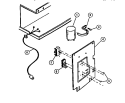 CONTROL Diagram and Parts List for A05LH5N1  Frigidaire Air Conditioner