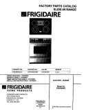 COVER Diagram and Parts List for FES388WGCG  Frigidaire Range