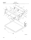 Part Location Diagram of 134040300 Frigidaire PANEL