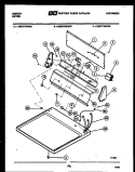 Part Location Diagram of 3205844 Frigidaire PANEL-CONTROL