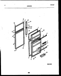 Part Location Diagram of 5303281481 Frigidaire Door Rack Retainer Bar