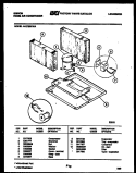 SYSTEM PARTS Diagram and Parts List for AK27E6RWA  Gibson Air Conditioner