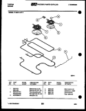 BROILER PARTS Diagram and Parts List for 77-8957-00-05  Tappan Range