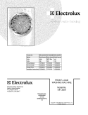 COVER Diagram and Parts List for EIFLS55IRR0  Electrolux Washer