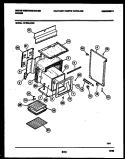 BODY PARTS Diagram and Parts List for KF320JDH5  Kelvinator Range