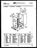 Part Location Diagram of 5303925098 Frigidaire INSULATION