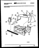 WRAPPER AND BODY PARTS Diagram and Parts List for KM777NXM  Frigidaire Microwave