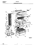 CONTROLS / SHELVES / SYSTEM Diagram and Parts List for MRT12CRCW1  Frigidaire Refrigerator