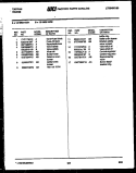 DOOR PARTS Diagram and Parts List for 37-2638-00-02  Tappan Range