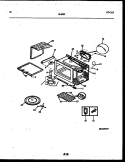 WRAPPER AND BODY PARTS Diagram and Parts List for 56-9432-10-04  Tappan Microwave