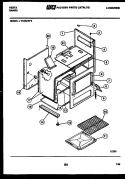 BODY PARTS Diagram and Parts List for VG30AW3  Tappan Range