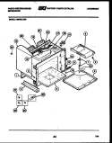 BODY PARTS Diagram and Parts List for KM935LXM0  Frigidaire Microwave