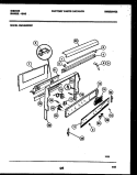 BACKGUARD Diagram and Parts List for CGC4S8WXF  Gibson Range