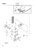 SYSTEM Diagram and Parts List for FFC15C8CB0  Frigidaire Freezer