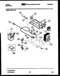 POWER CONTROL Diagram and Parts List for 56-4277-10-03  Tappan Microwave
