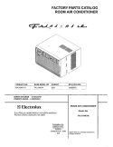 COVER Diagram and Parts List for FAL104K1A1  Frigidaire Freezer