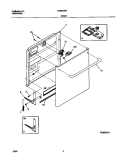 DOOR Diagram and Parts List for FDB979GFC1  Frigidaire Dishwasher