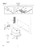 SYSTEM Diagram and Parts List for FFC07C2CW0  Frigidaire Freezer