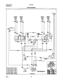 WIRING DIAGRAM Diagram and Parts List for FEF314AUA  Frigidaire Range