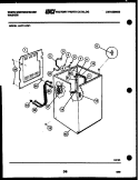 TUB DETAIL Diagram and Parts List for LA800JXH5  Frigidaire Washer