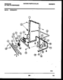 POWER DRY AND MOTOR PARTS Diagram and Parts List for DW6300AWW1  Frigidaire Dishwasher