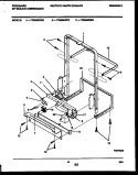 POWER DRY AND MOTOR PARTS Diagram and Parts List for FDB898RBB0  Frigidaire Dishwasher