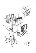 Part Location Diagram of A114605 Frigidaire HOSE, DRAIN