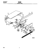 CONTROL PANEL Diagram and Parts List for FEB702CBS6  Frigidaire Wall Oven