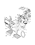 ICE & WATER DISPENSER Diagram and Parts List for F45WR22CD1  Frigidaire Refrigerator