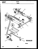 BURNER PARTS Diagram and Parts List for CGC3M2DXG  Gibson Range
