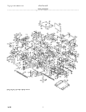 OVEN / CABINET Diagram and Parts List for E30SO75ESSB  Electrolux Microwave