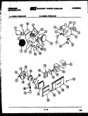 REFRIGERATOR CONTROL ASSEMBLY, DAMP Diagram and Parts List for FPE24VAH1  Frigidaire Refrigerator