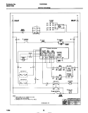 WIRING DIAGRAM Diagram and Parts List for FGF378WCCB  Frigidaire Range