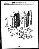 SYSTEM AND AUTOMATIC DEFROST PARTS Diagram and Parts List for RS22F7WU1B  Gibson Refrigerator