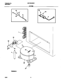 SYSTEM Diagram and Parts List for MFC05M3BW5  Frigidaire Freezer