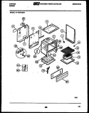 BODY PARTS Diagram and Parts List for 31-1049-23-04  Tappan Range