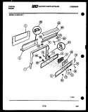 Part Location Diagram of 3204587 Frigidaire CLOCK