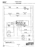 WIRING DIAGRAM Diagram and Parts List for FEF352CASE  Frigidaire Range