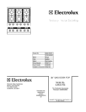 COVER Diagram and Parts List for E36GC75ESS1  Electrolux Cooktop