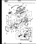 ICE MAKER AND INSTALLATION PARTS Diagram and Parts List for FRS24WRAD3  Frigidaire Refrigerator