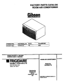 COVER Diagram and Parts List for GAC053T7A2C  Gibson Air Conditioner