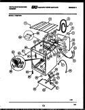 CABINET PARTS Diagram and Parts List for LT200PXW1  Frigidaire Washer