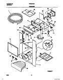 ICE DISPENSER Diagram and Parts List for WRS22WNHW0  Frigidaire Refrigerator