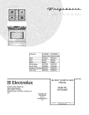 COVER Diagram and Parts List for CPGS389EC2  Frigidaire Range