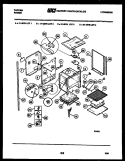 BODY PARTS Diagram and Parts List for 31-3978-00-02  Tappan Range