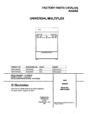 COVER Diagram and Parts List for MGF316WGSK  Uni Range