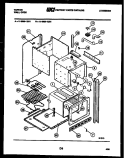 UPPER BODY PARTS Diagram and Parts List for 11-5969-00-01  Tappan Wall Oven