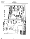 WIRING DIAGRAM Diagram and Parts List for FCS388WGCA  Frigidaire Range